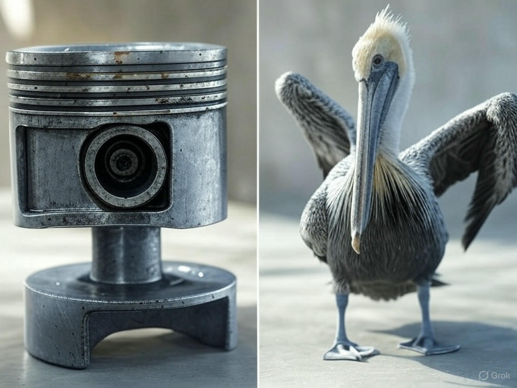 Piston vs Pelican